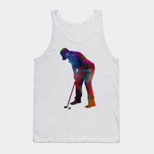 Golf player sport #golf #sport Tank Top